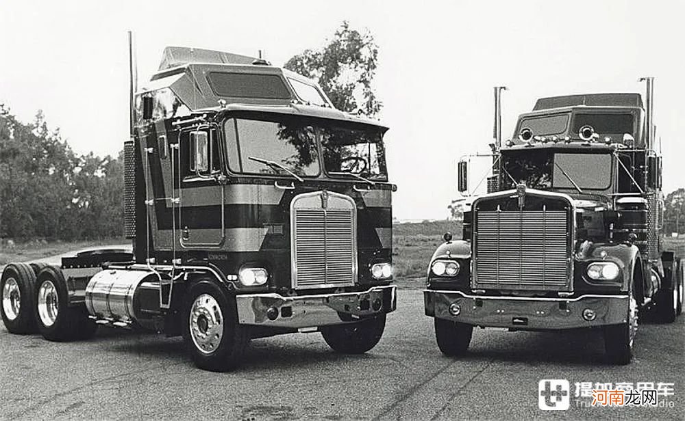 最经典的美国平头卡车，肯沃斯K100卡车历史科普