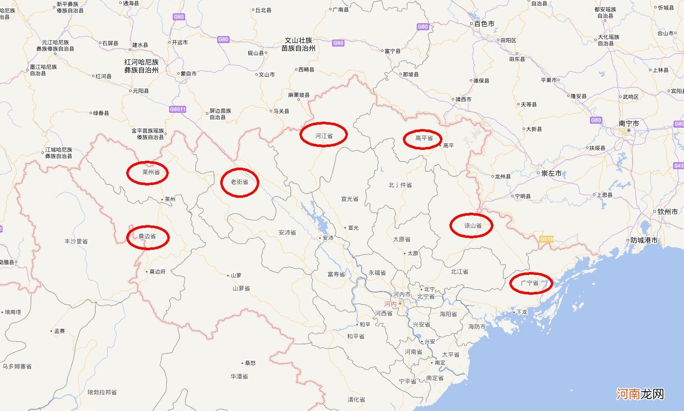 中国与越南交界是什么地方 越南和中国哪里交界