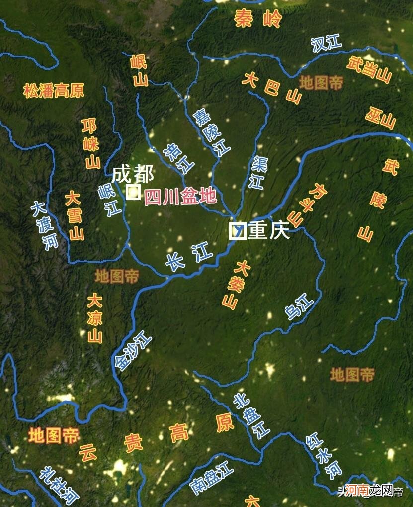 四川地名的由来历史 四川为什么叫四川