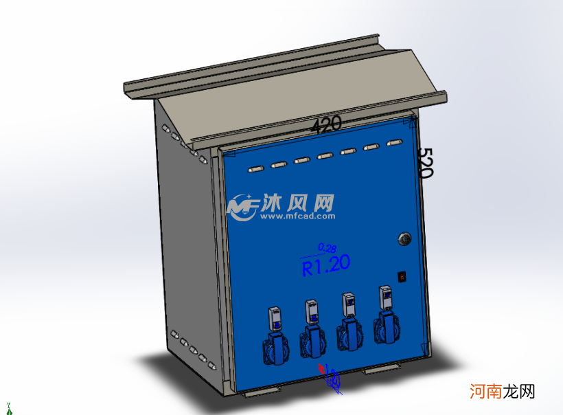 控制柜模型 控制柜原理