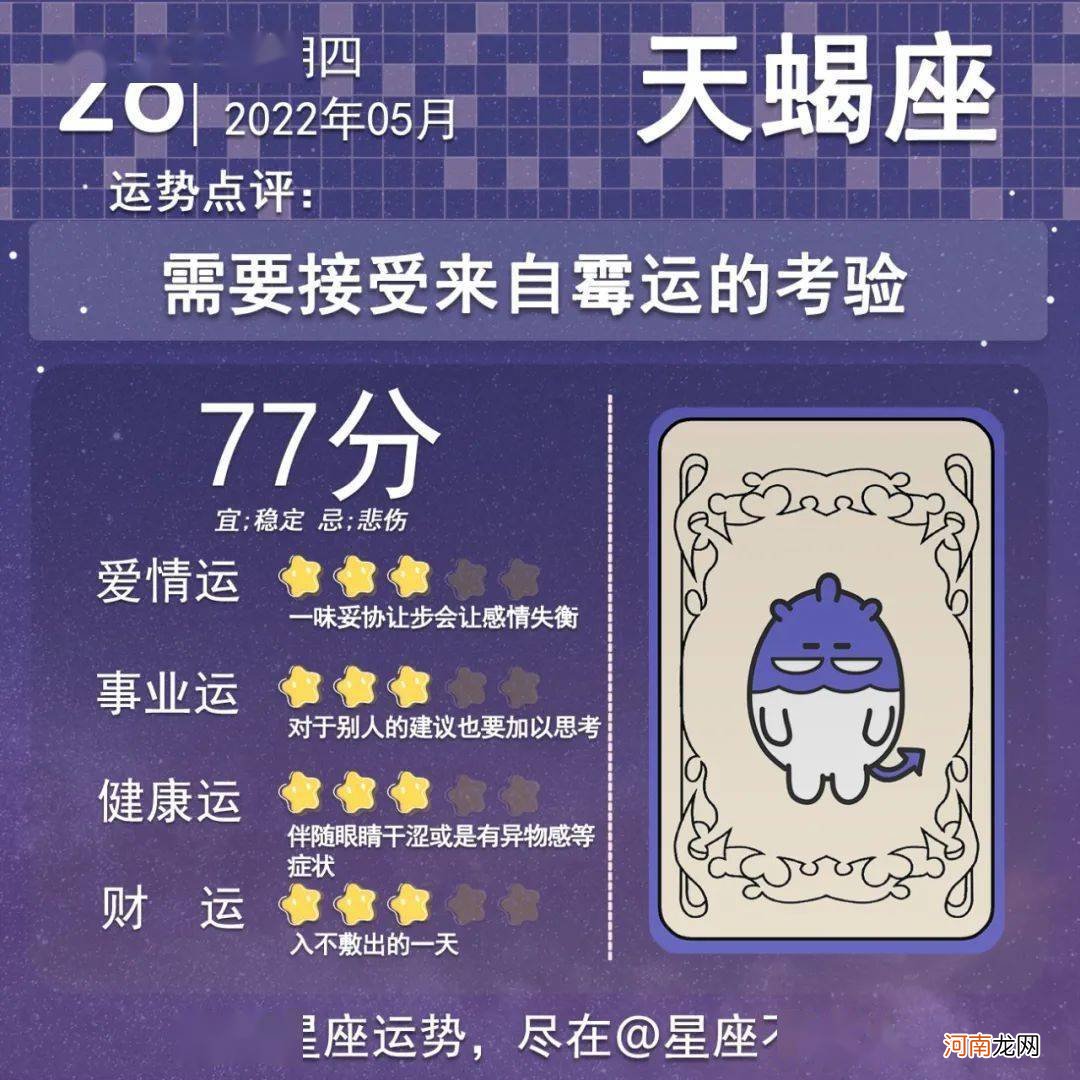 2022年5月26日星座运势