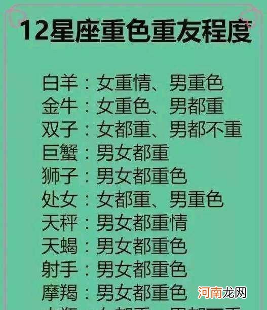 十二星座对应的月份 12星座相对应的月份