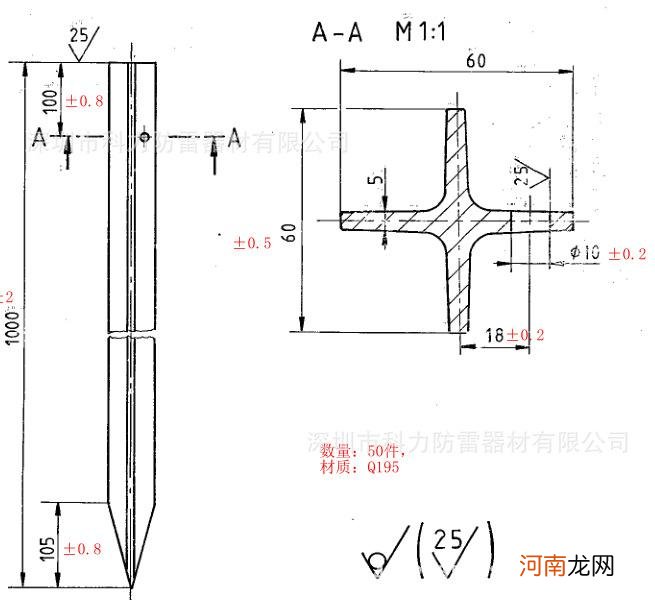 接地极用钢筋 钢制接地极