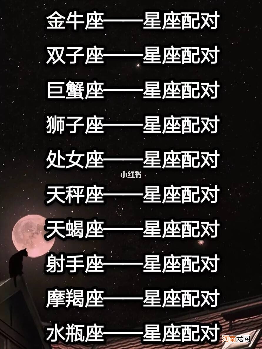 所有星座配对指数 星座配对指数