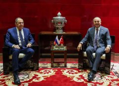 土耳其外长与俄罗斯外长举行会晤