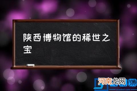 陕西博物馆的稀世之宝,陕西博物馆十大镇馆之宝？