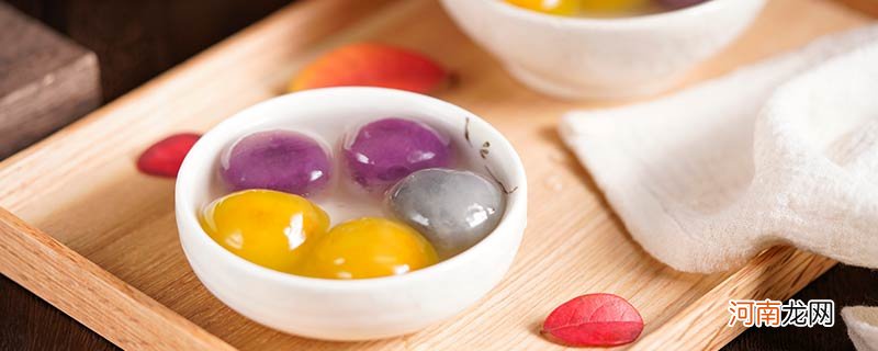 黄米汤圆和糯米汤圆的区别