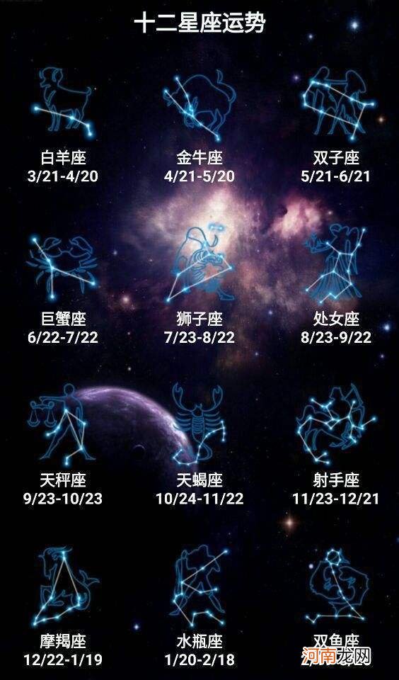 查一下星座的月份 怎么查星座的月份