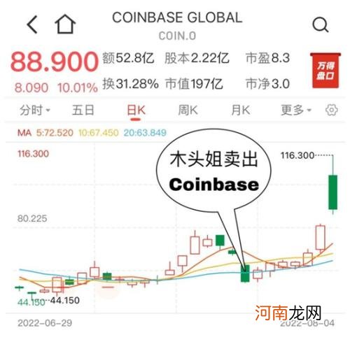 一卖就涨!木头姐刚“割肉”,股价立刻就翻倍