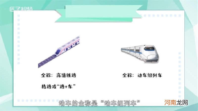 高铁和动车的区别