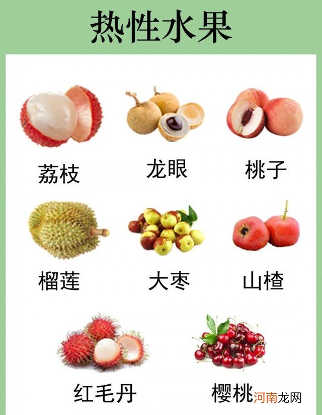 水果属性分类表 芒果是热性还是凉性