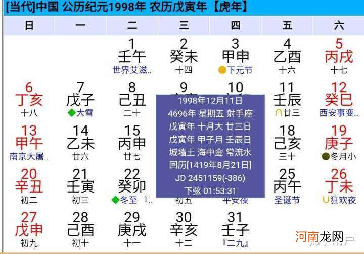 星座查询农历转公历 农历转阳历查星座
