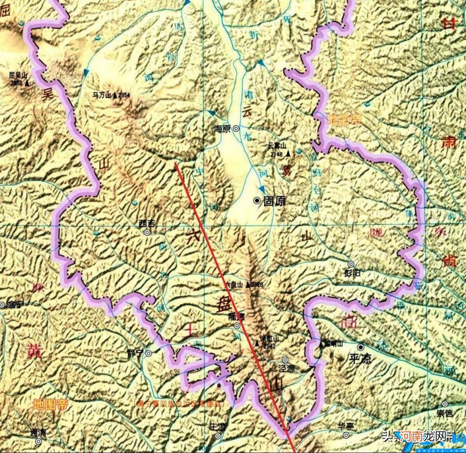 六盘山具体位置 六盘山在哪里属于哪个省