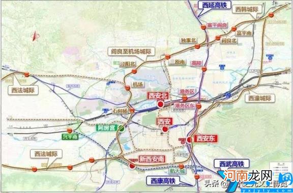 陕西安城最新消息 西安城际铁路路线图规划图详情