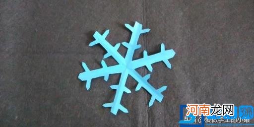精美雪花剪纸教程 六角雪花剪纸步骤图解