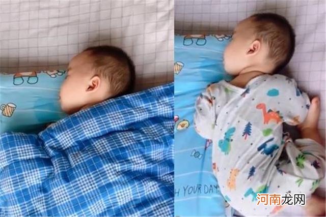 论宝宝的睡姿能有多奇葩，不掀开被子很难想象，都在家长意料之外
