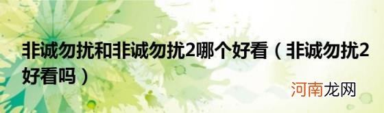 非诚勿扰2好看吗 非诚勿扰和非诚勿扰2哪个好看