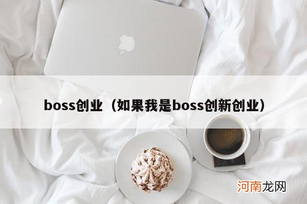 如果我是boss创新创业 boss创业