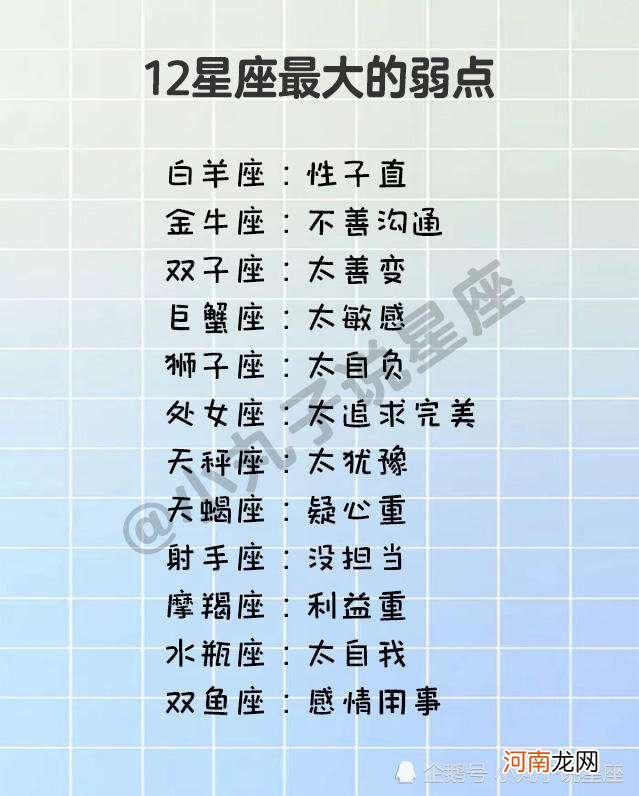 12星座月份性格特点 十二星座月份及性格