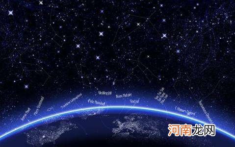 夏季星空的主要星座图 夏季天空星座名称及对照图