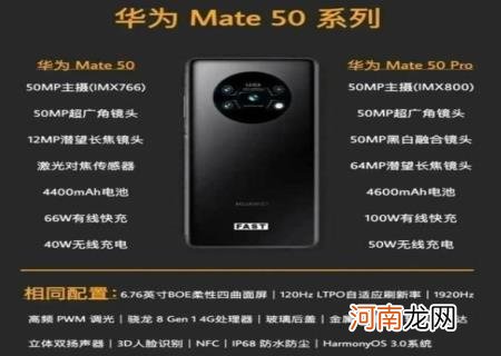 华为mate50预售价格 华为mate50pro什么时候上市价格多少