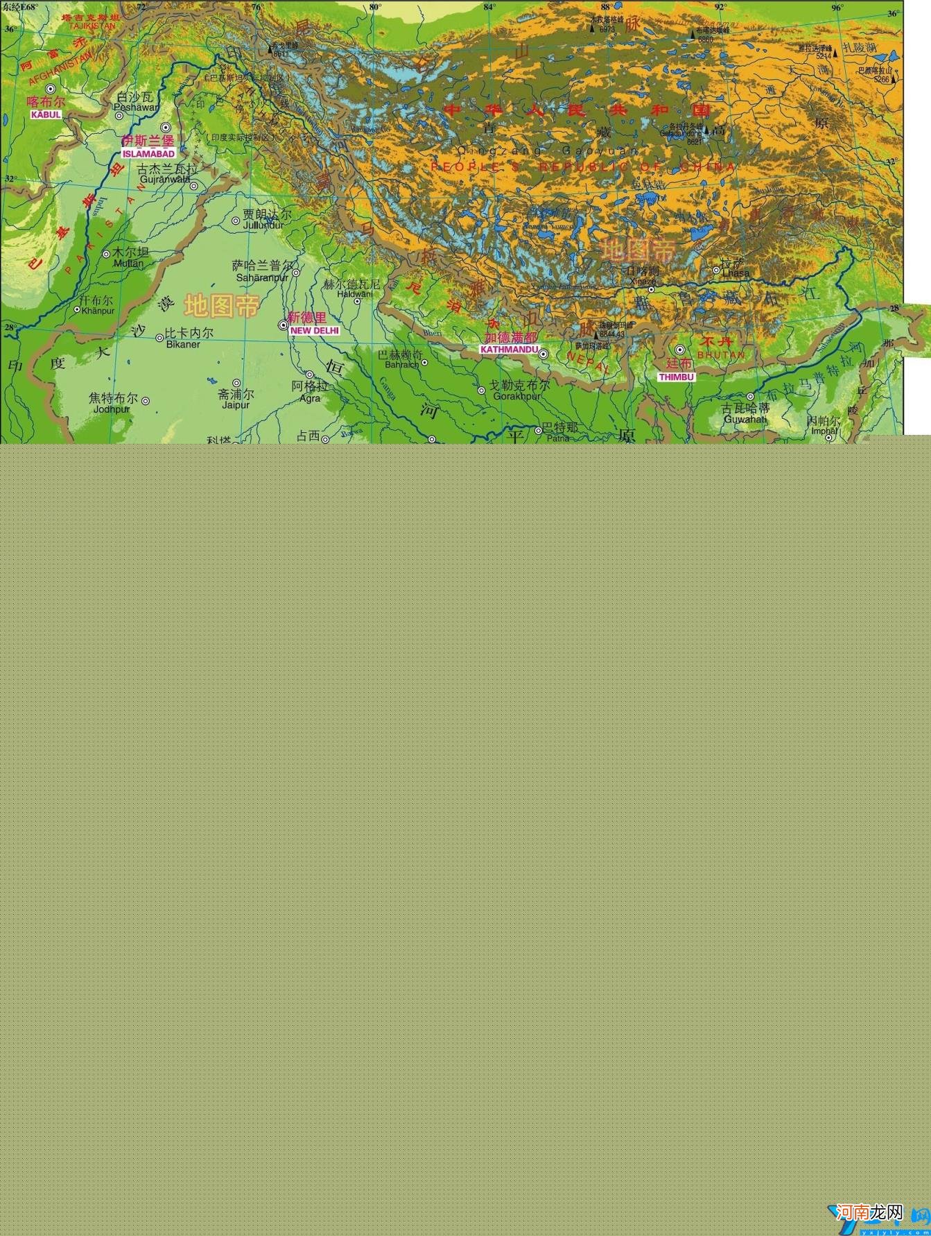 尼泊尔简介 尼泊尔地图位置
