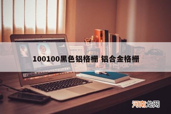 100100黑色铝格栅 铝合金格栅