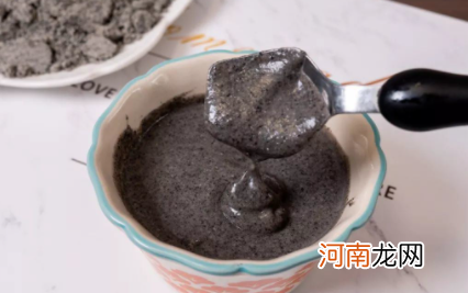 黑芝麻糊用什么水冲