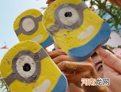 北京环球影城小黄人雪糕好吃吗多少钱一根