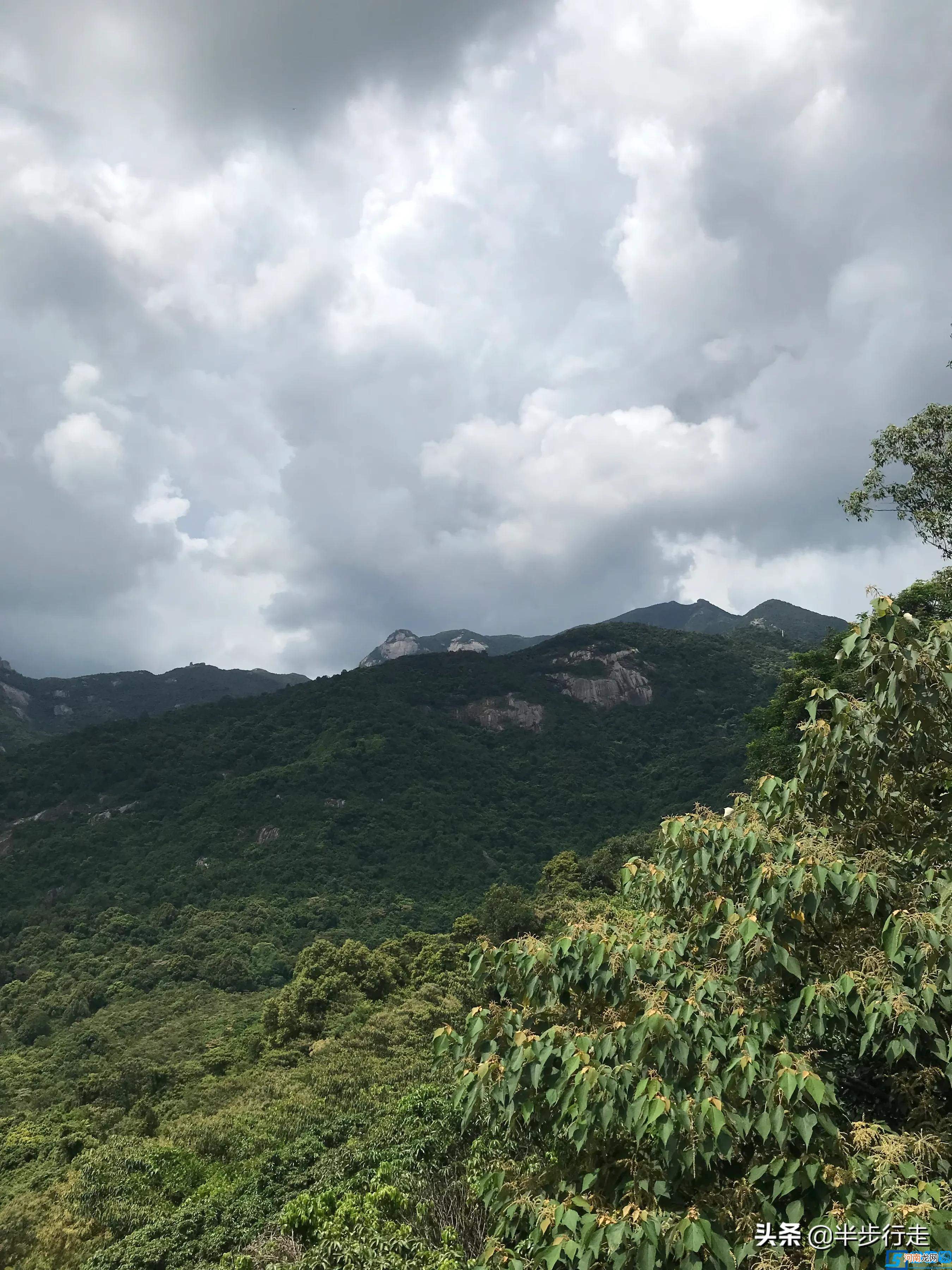 徒步爬山分享 罗浮山风景区旅游攻略