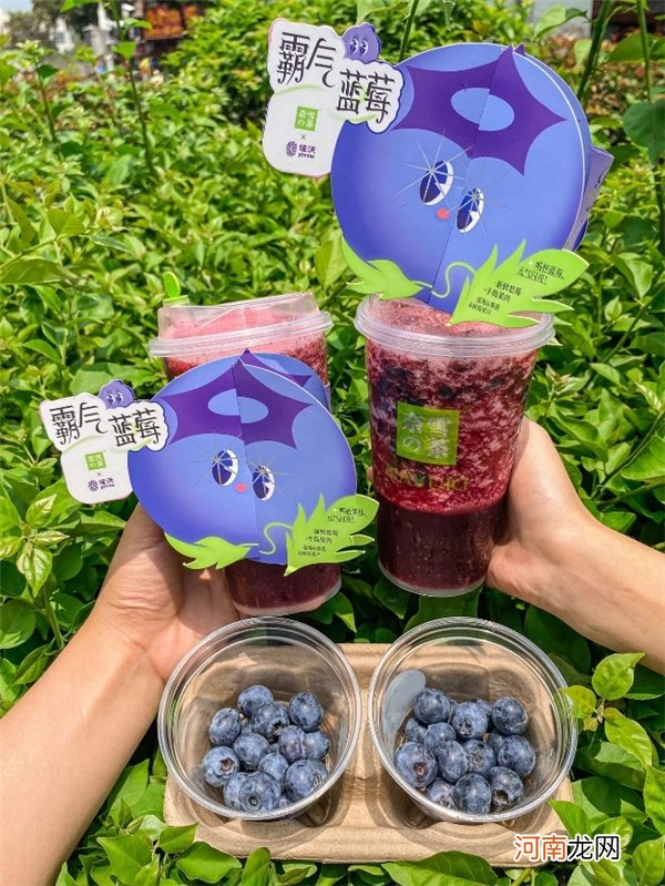 佳沃蓝莓首度牵手奈雪的茶，联名款茶饮“霸气蓝莓”闪亮登场！