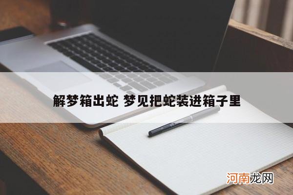 解梦箱出蛇 梦见把蛇装进箱子里