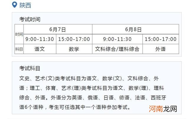 18年全国各省市高考时间 2018年高考时间是几月几号