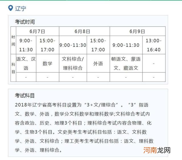 18年全国各省市高考时间 2018年高考时间是几月几号