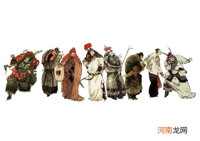 梁山108将座次排名及绰号 梁山108将按什么排名