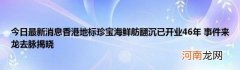 今日最新消息香港地标珍宝海鲜舫翻沉已开业46年事件来龙去脉揭晓