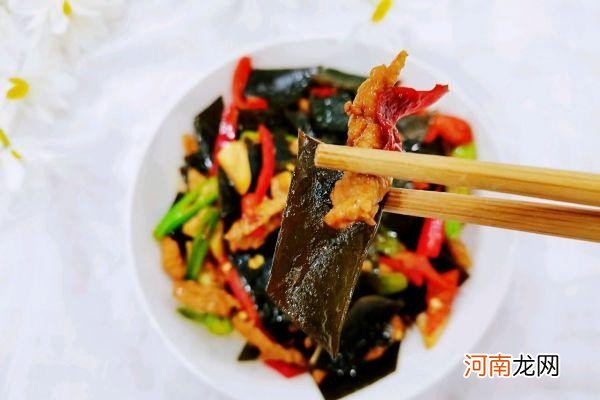 海带炒肉怎么做才好吃 海带的做法大全家常菜