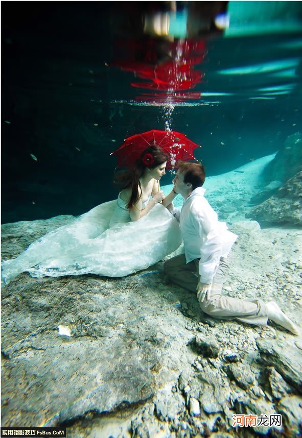 拍摄浪漫水中婚纱需要注意事项
