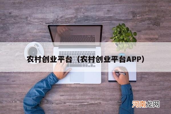 农村创业平台APP 农村创业平台