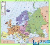欧洲有哪些国家 欧洲46个国家名称