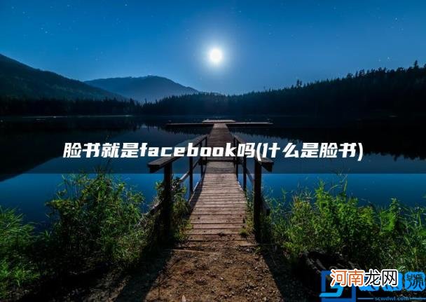 什么是脸书 脸书就是facebook吗