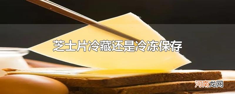 芝士片冷藏还是冷冻保存