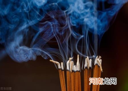 一把香烧成莲花香图解 烧一把香燃烧的形状图解