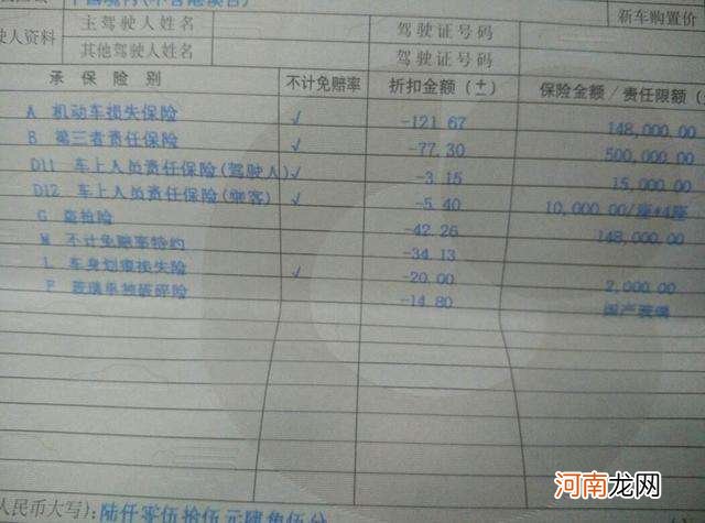 100万车险一年多少钱 100万的车险一年多少钱