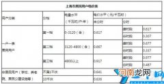 最新阶梯电价标准 2022上海电价