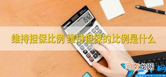 维持担保比例 维持担保比例是什么意思