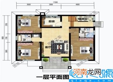 农村自建房设计方案 乡村实用型自建房设计图片