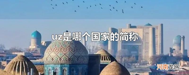 uz是哪个国家的简称