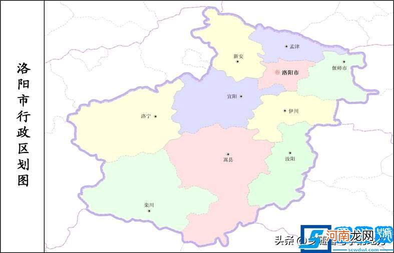 洛阳是哪个省的?河南省洛阳市行政区划图