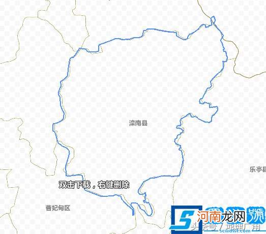 唐山市行政区划地图 唐山地图
